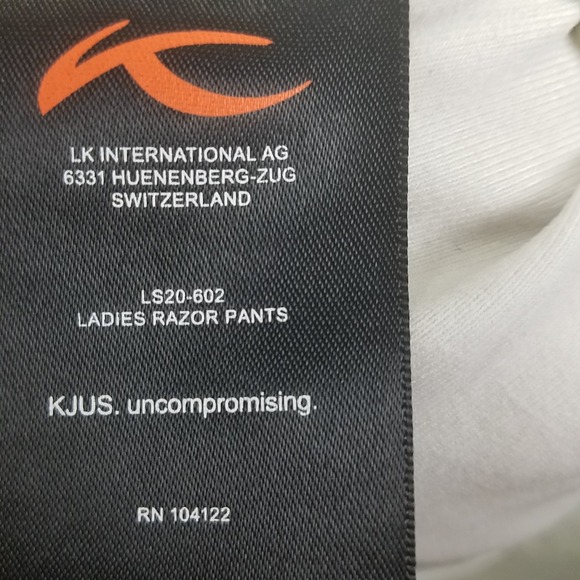 KJUS FAST 120 Ski Snowboard Pants Womens XS White Waterproof Insulated - Picture 9 of 10